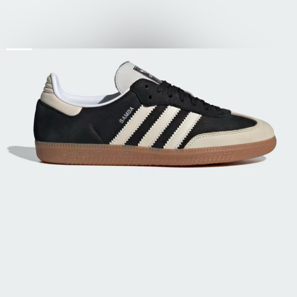 Adidas Samba OG Shoes Core Black Wonder White Size 8